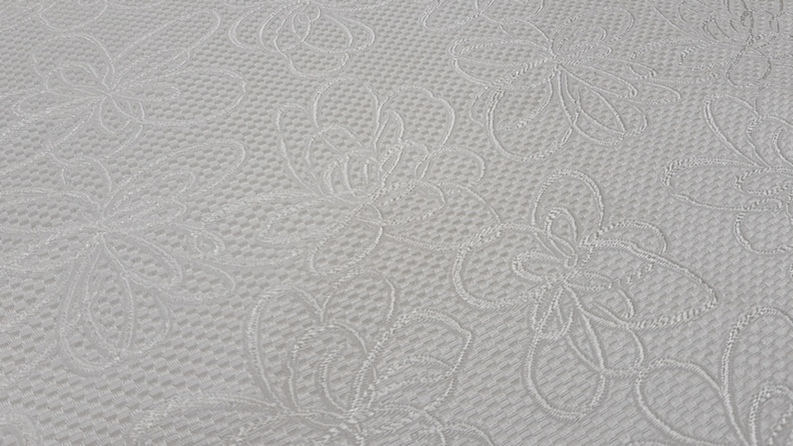 Damasco Ceremonia Flor Blanco