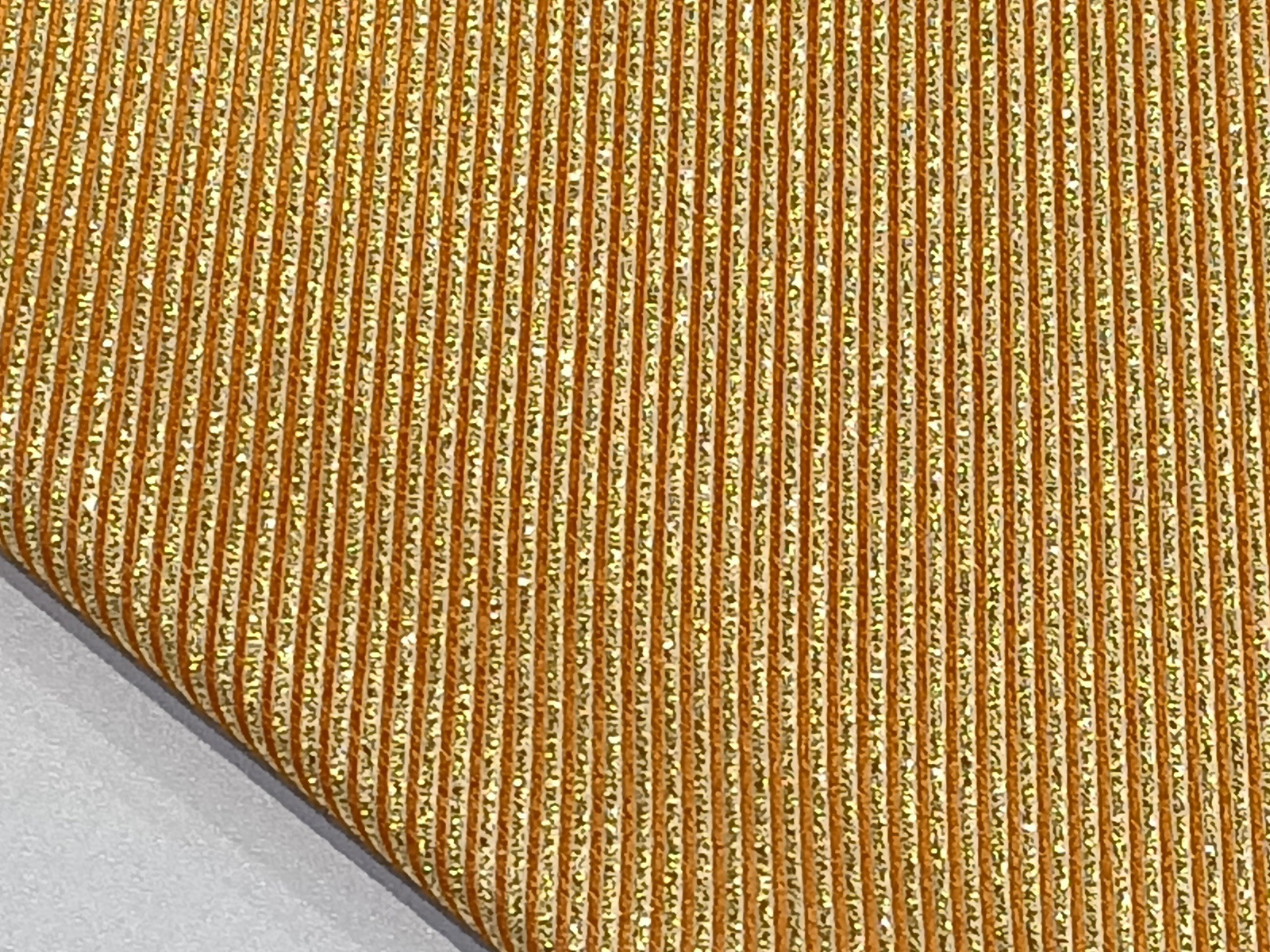 Rayado Naranja Oro Lurex