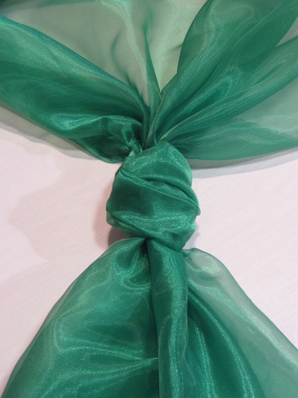 Organza de Cristal Verde