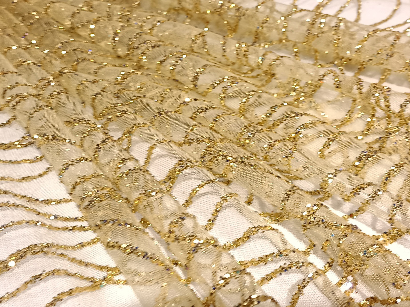Tull Escarcha Rejas Oro