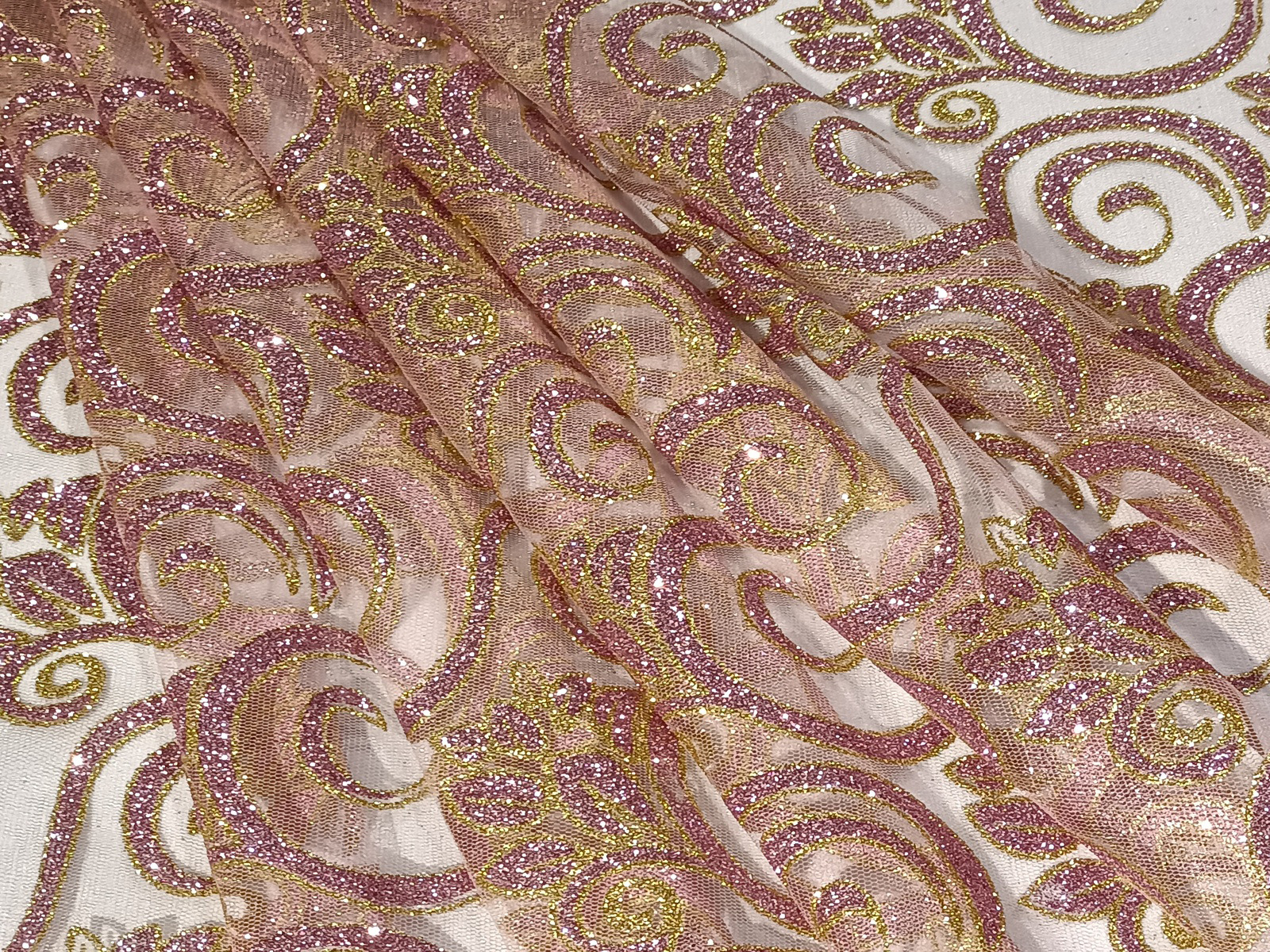 Tull Escarcha Jardín Rosa Oro