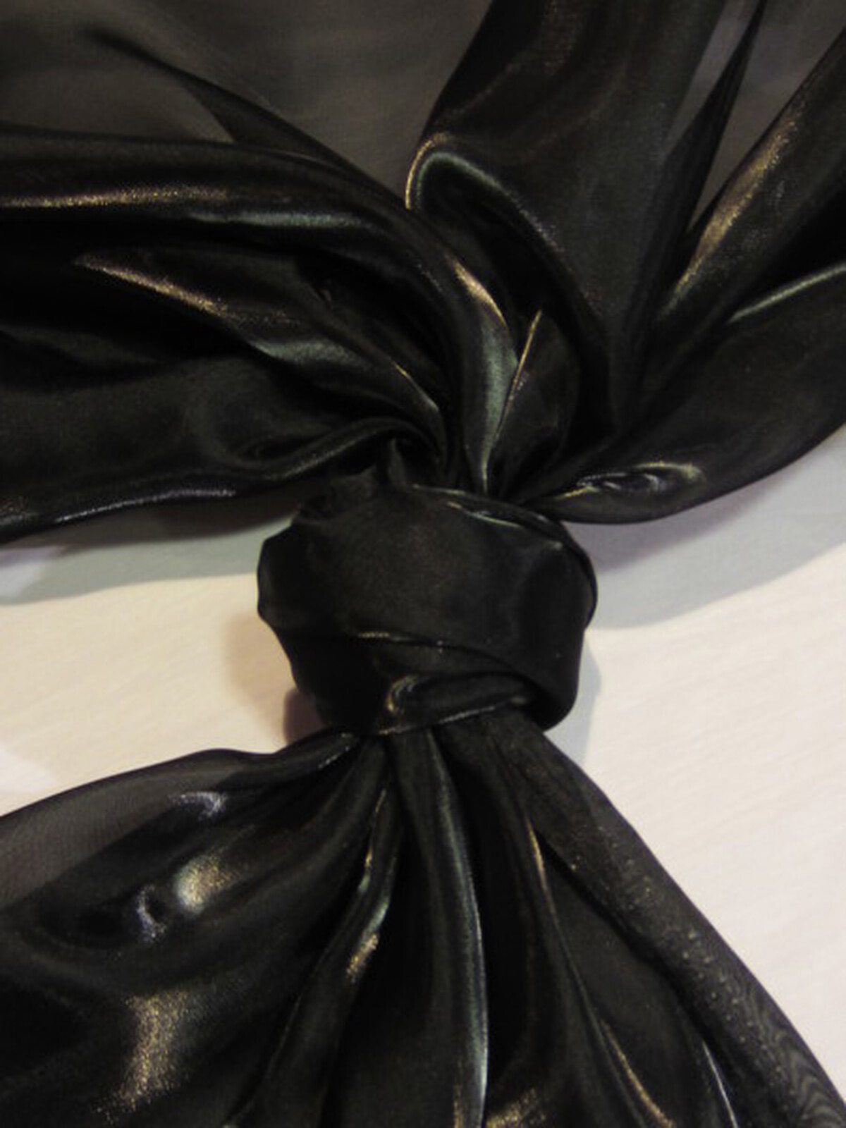 Organza de Cristal Negro