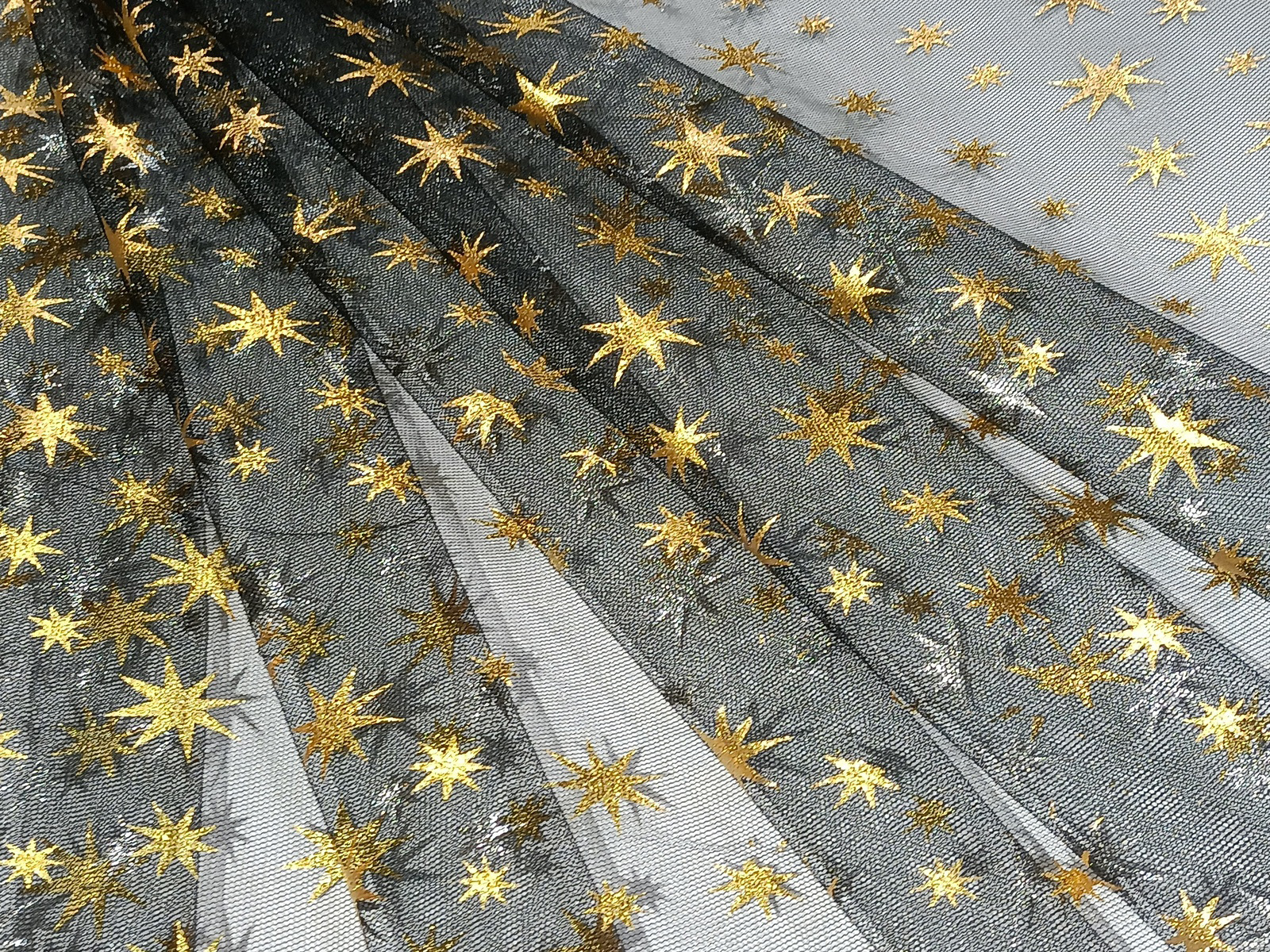 Tull negro Estrella Carnaval