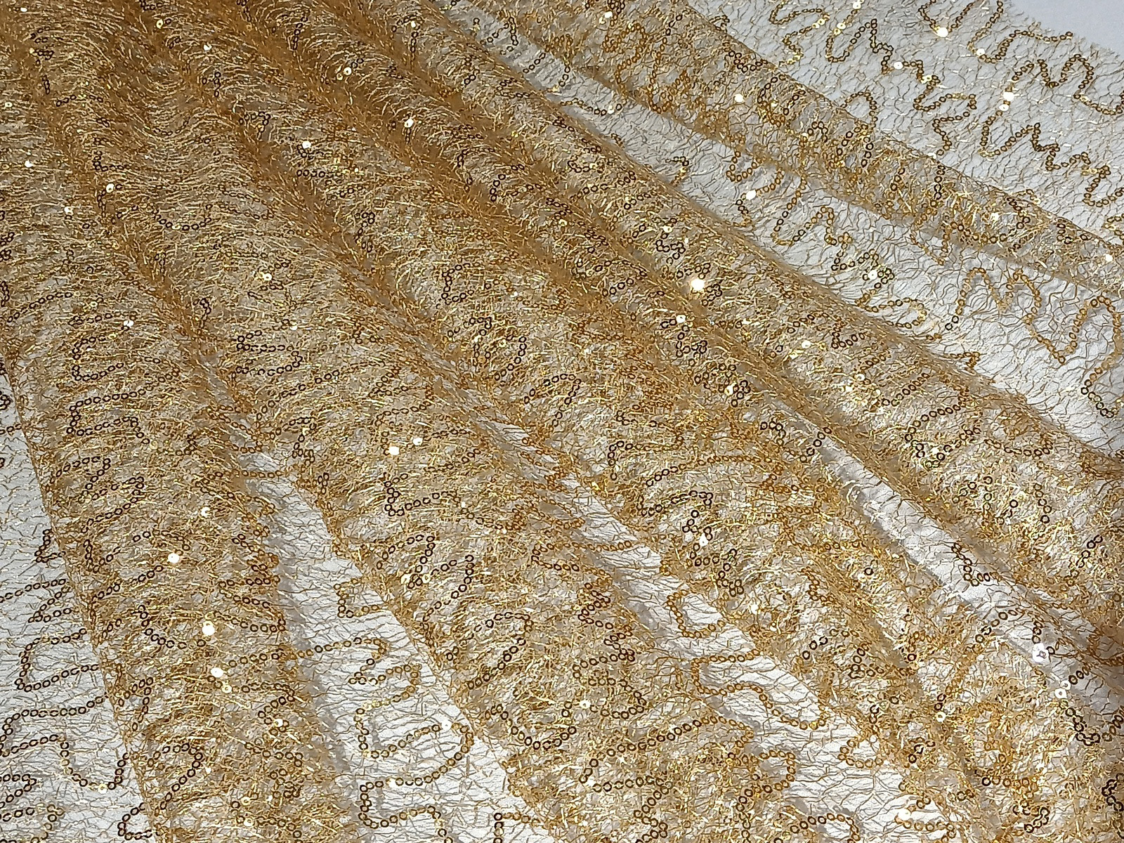 Tull Red Malla Lentejuela Oro