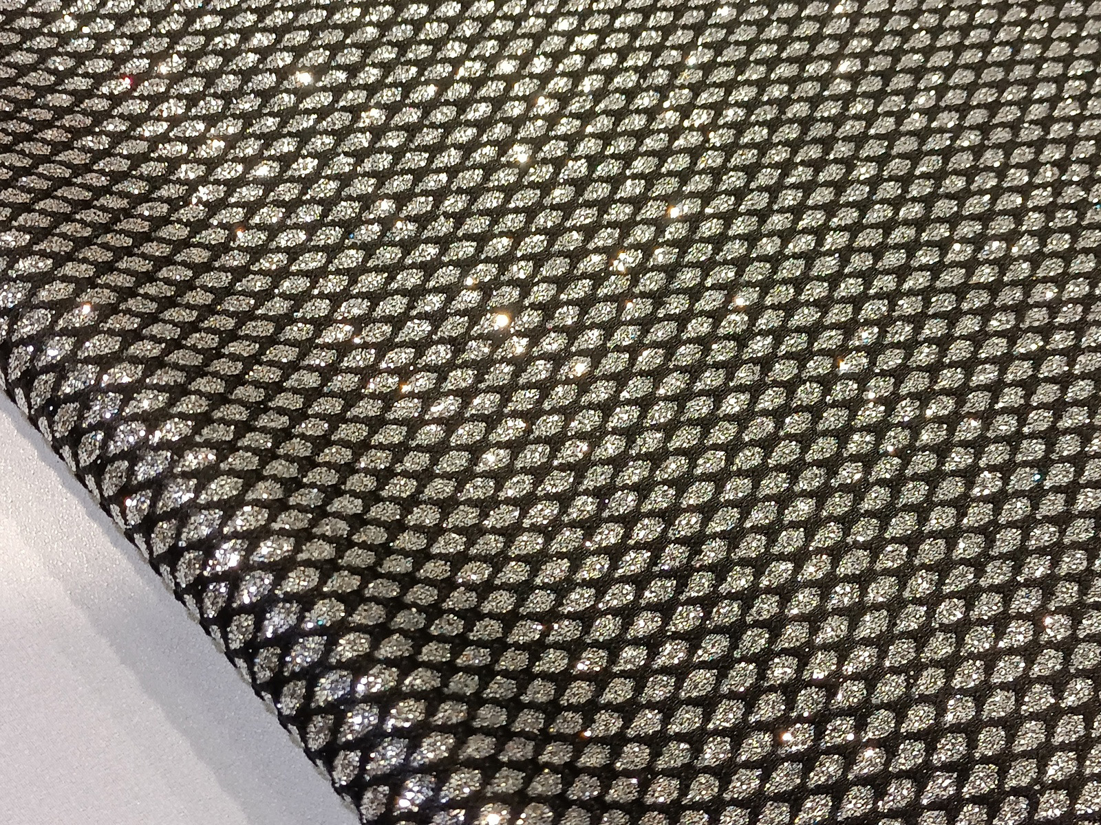 Punto Escarchado Lagrima Plata