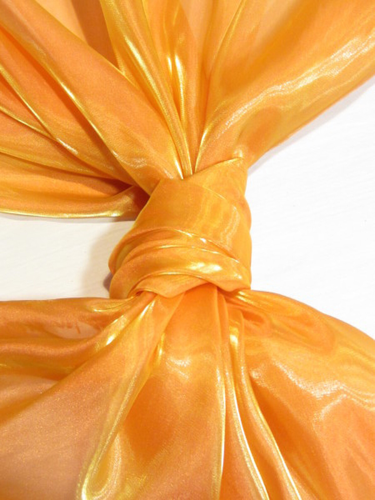 Organza de Cristal Naranja