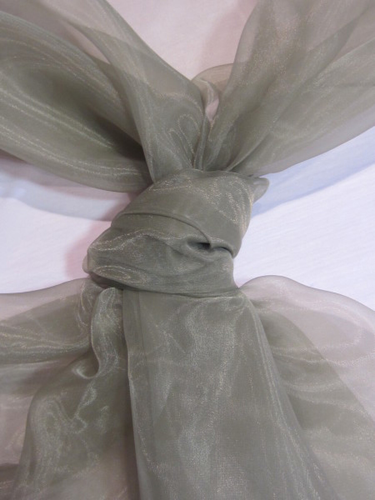 Organza de Cristal Gris