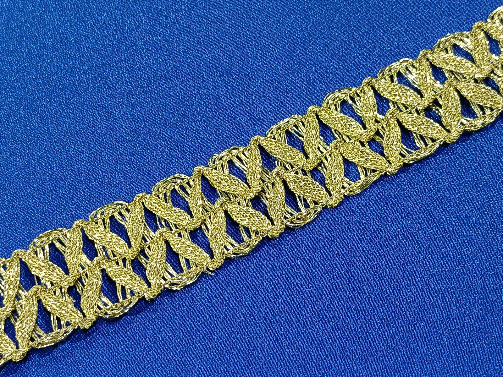 Pasamanería Zahar Metalico Oro 2 cms 
