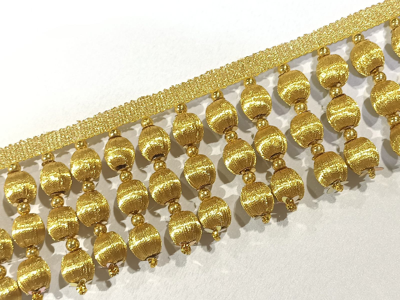 Fleco de Bellota 7 cms Oro