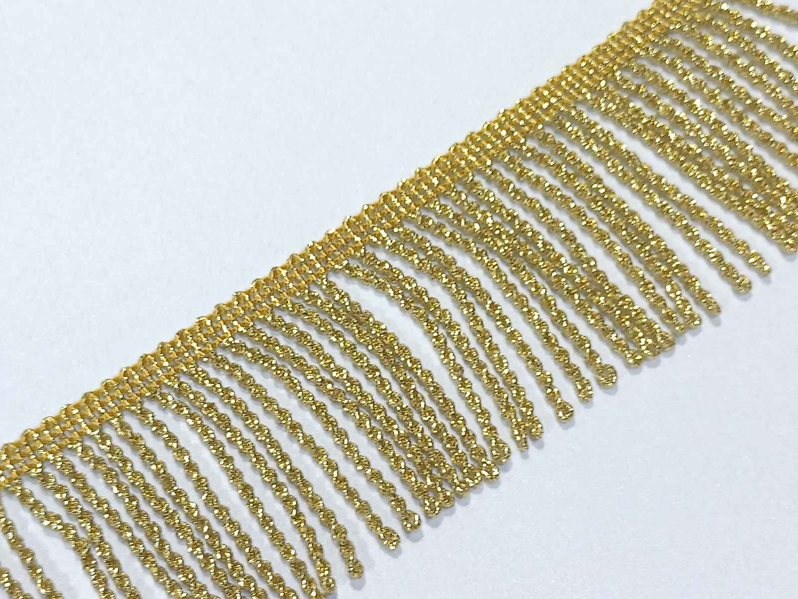 Fleco Glase Poliester Brillo 6 cms Oro