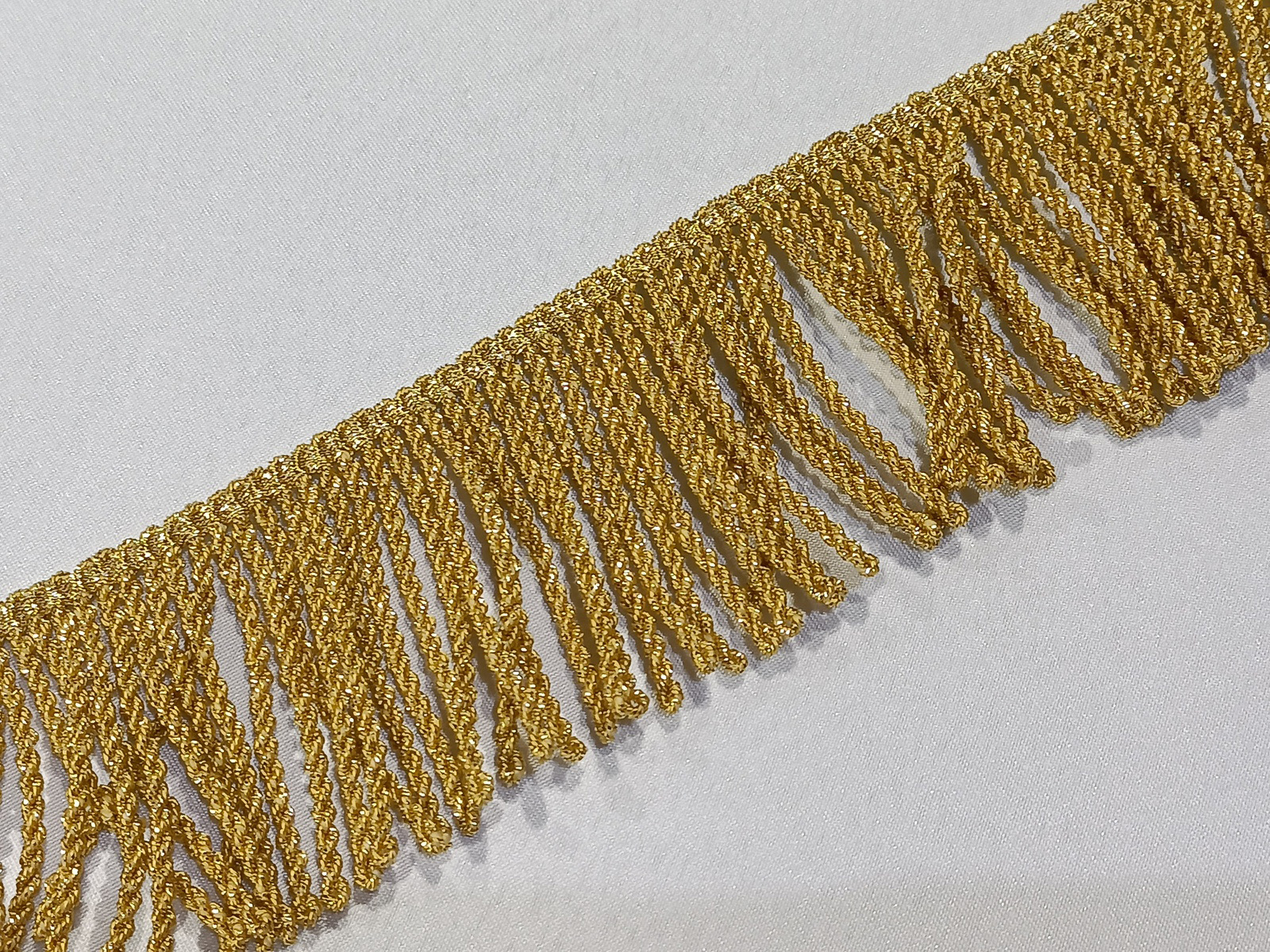 Fleco Rapacejo Poliester 5 cms Oro