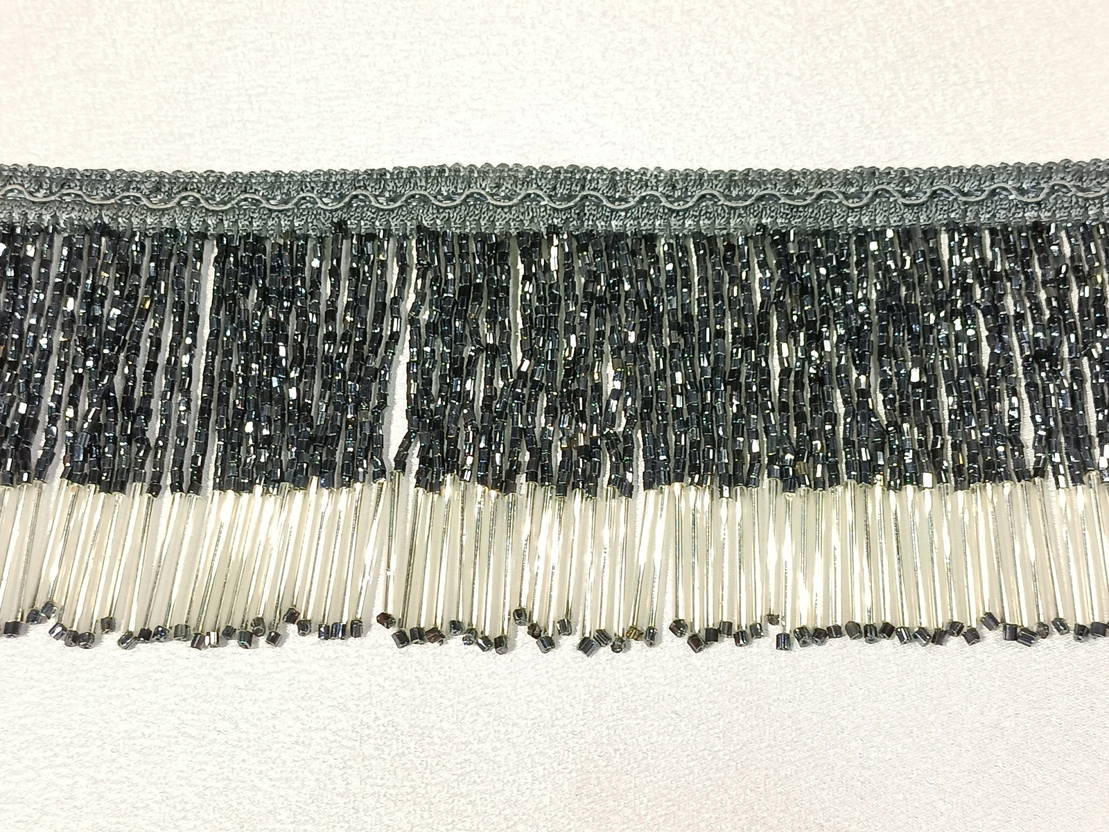 Fleco rocalla Cristal Azul Grafito