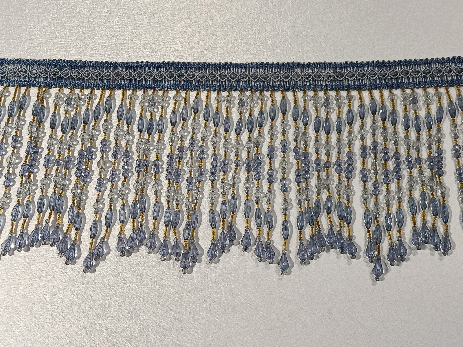 Fleco Rocalla Azulón/Oro Picos 14 cms