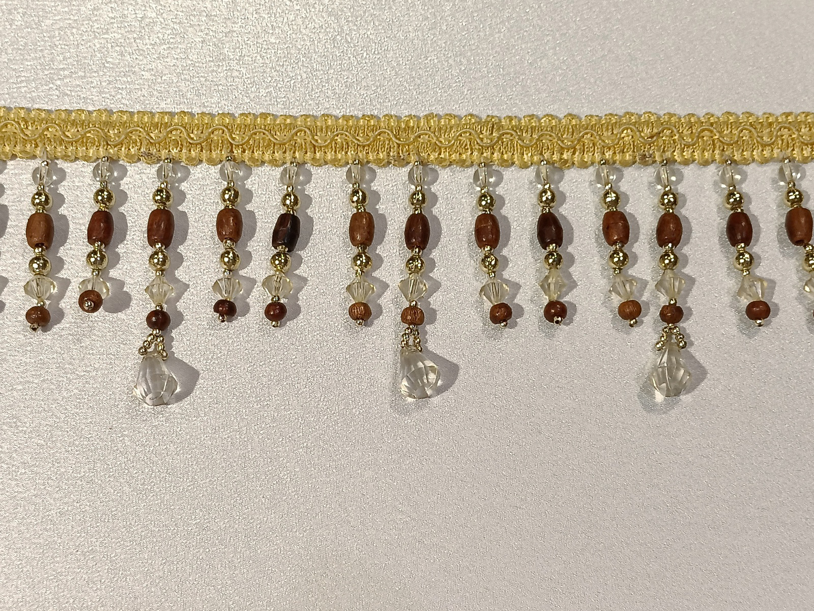 Fleco Abalorio Madera 