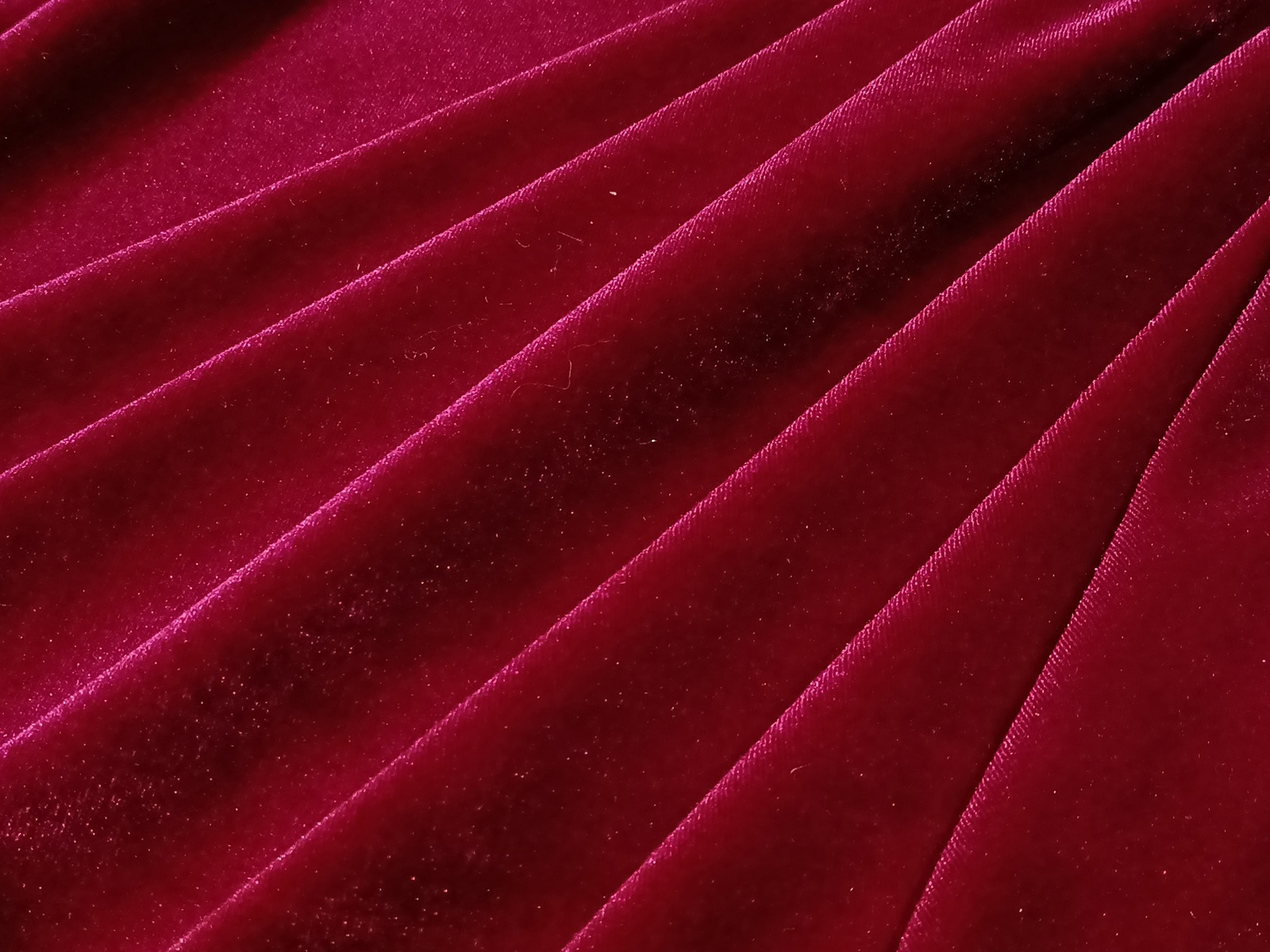 Terciopelo de Lycra Rojo Burdeos
