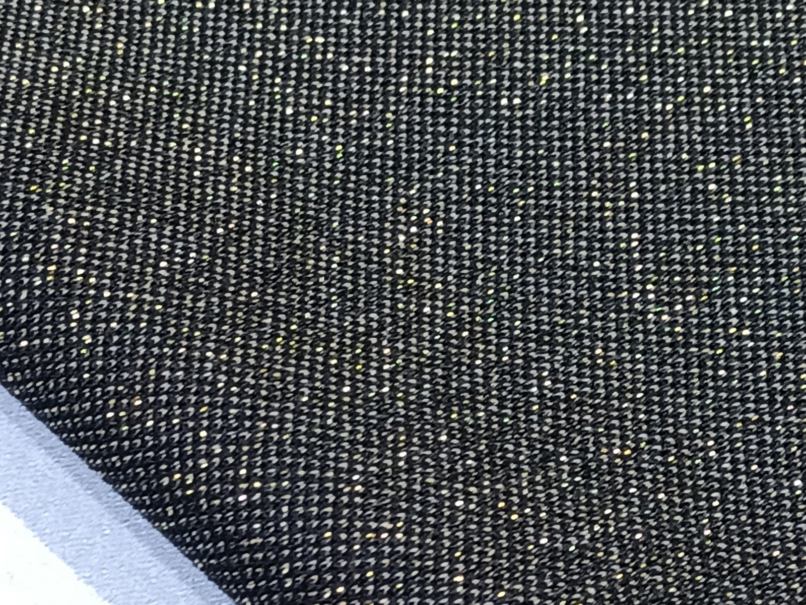 Punto Malla Oro/Negro
