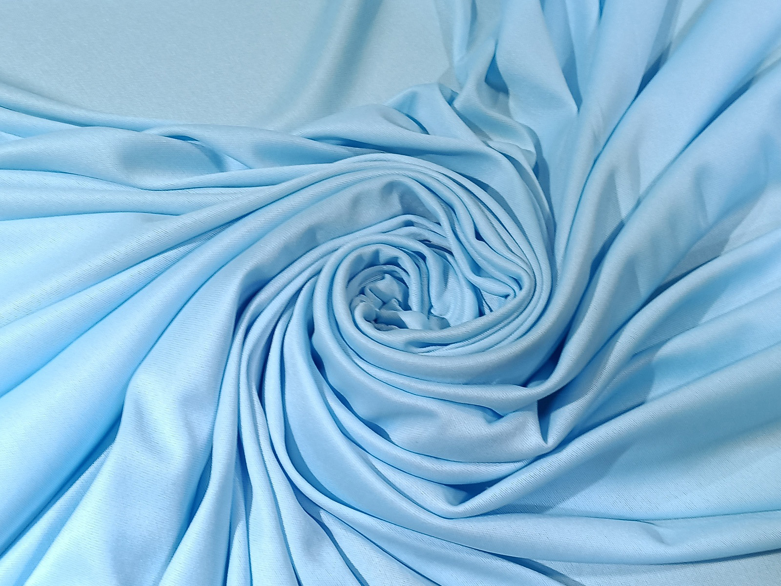 Forro de Punto Azul Celeste