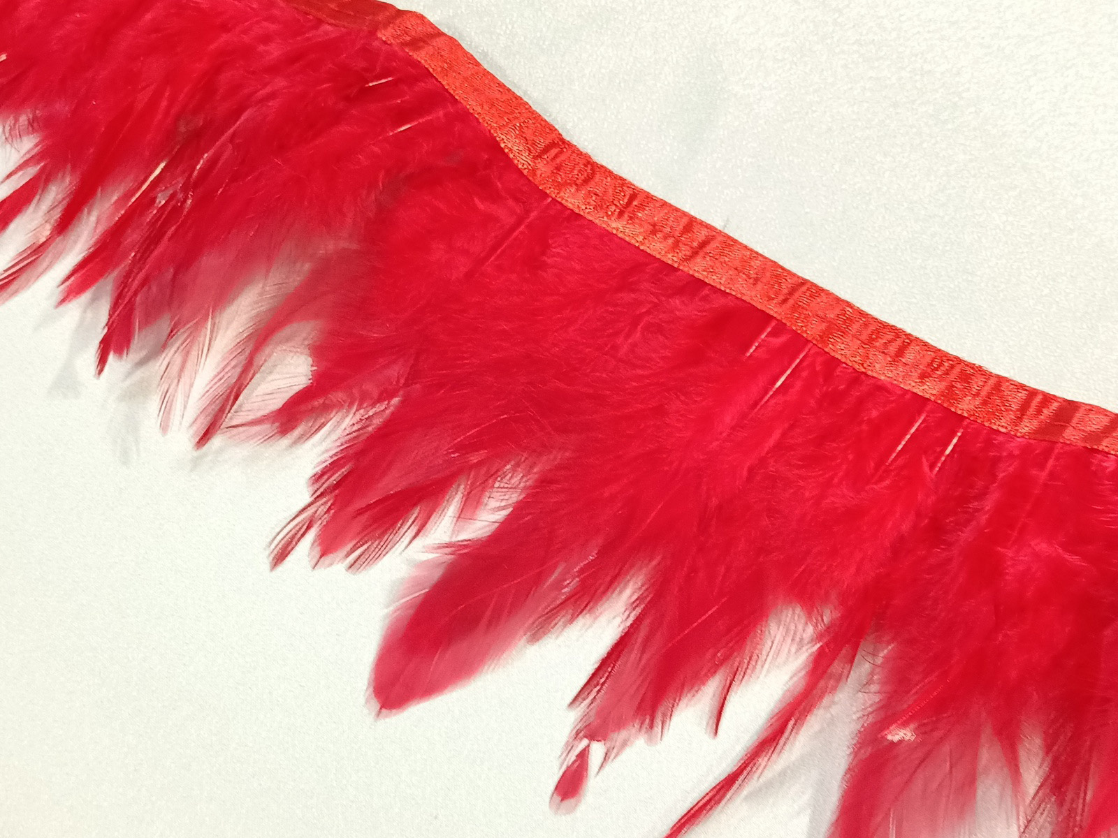 Fleco Pluma Gallo Rojo