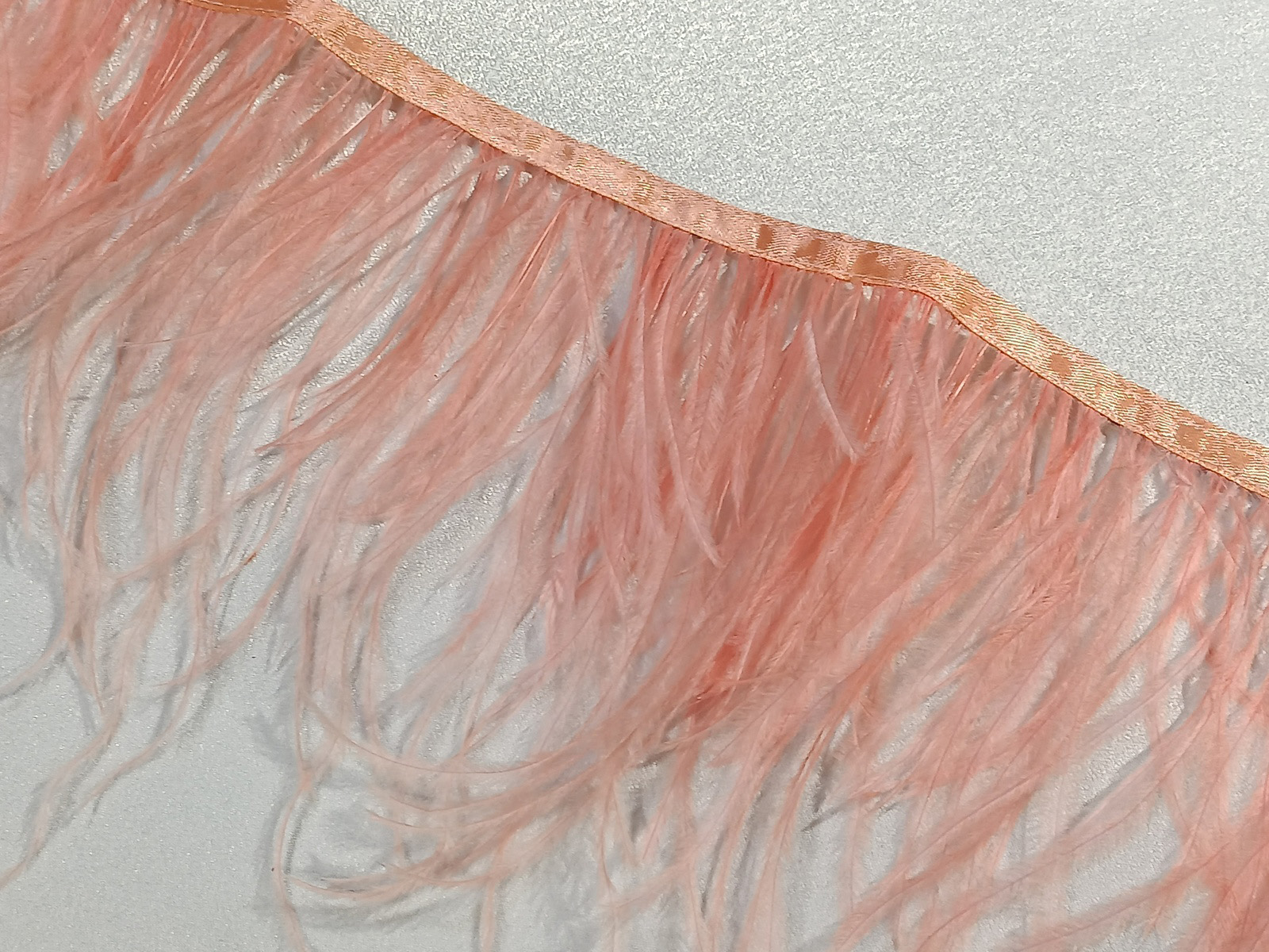 FLeco Pluma Austrich Doble Rosa Nude