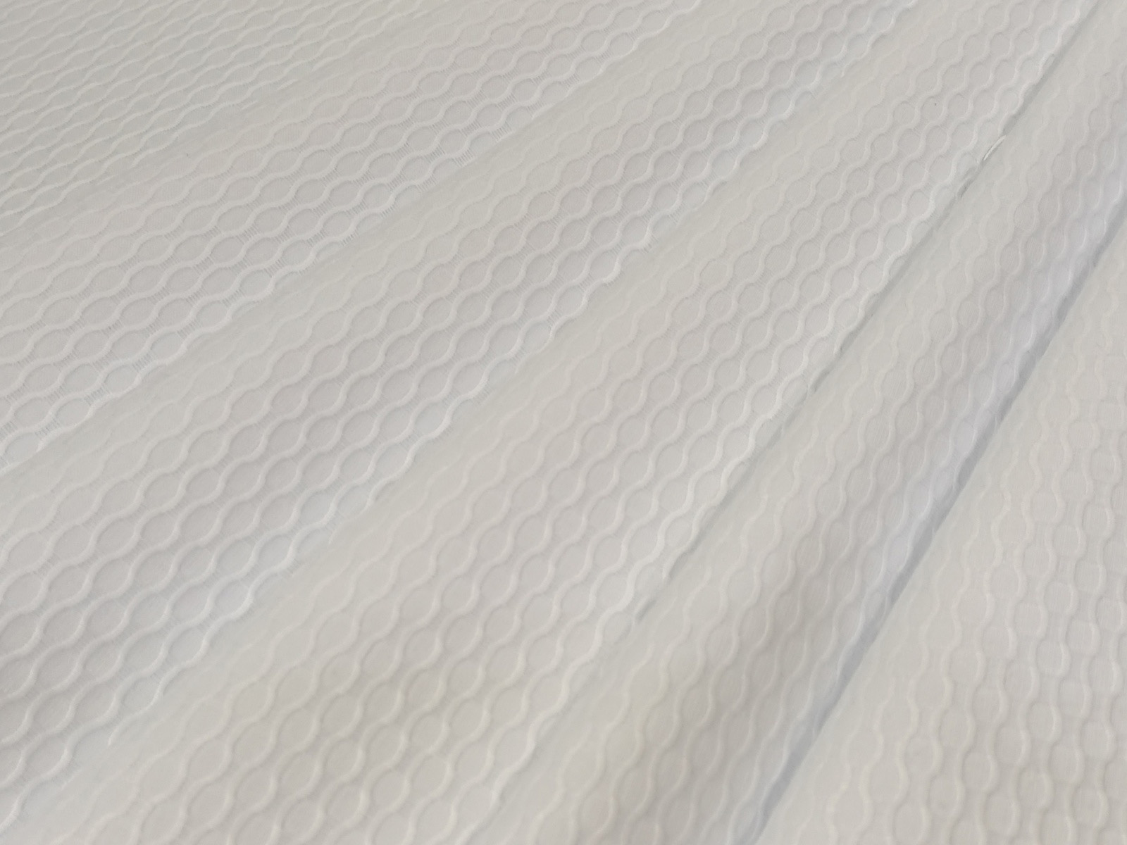 Piqué Panal Abeja Blanco