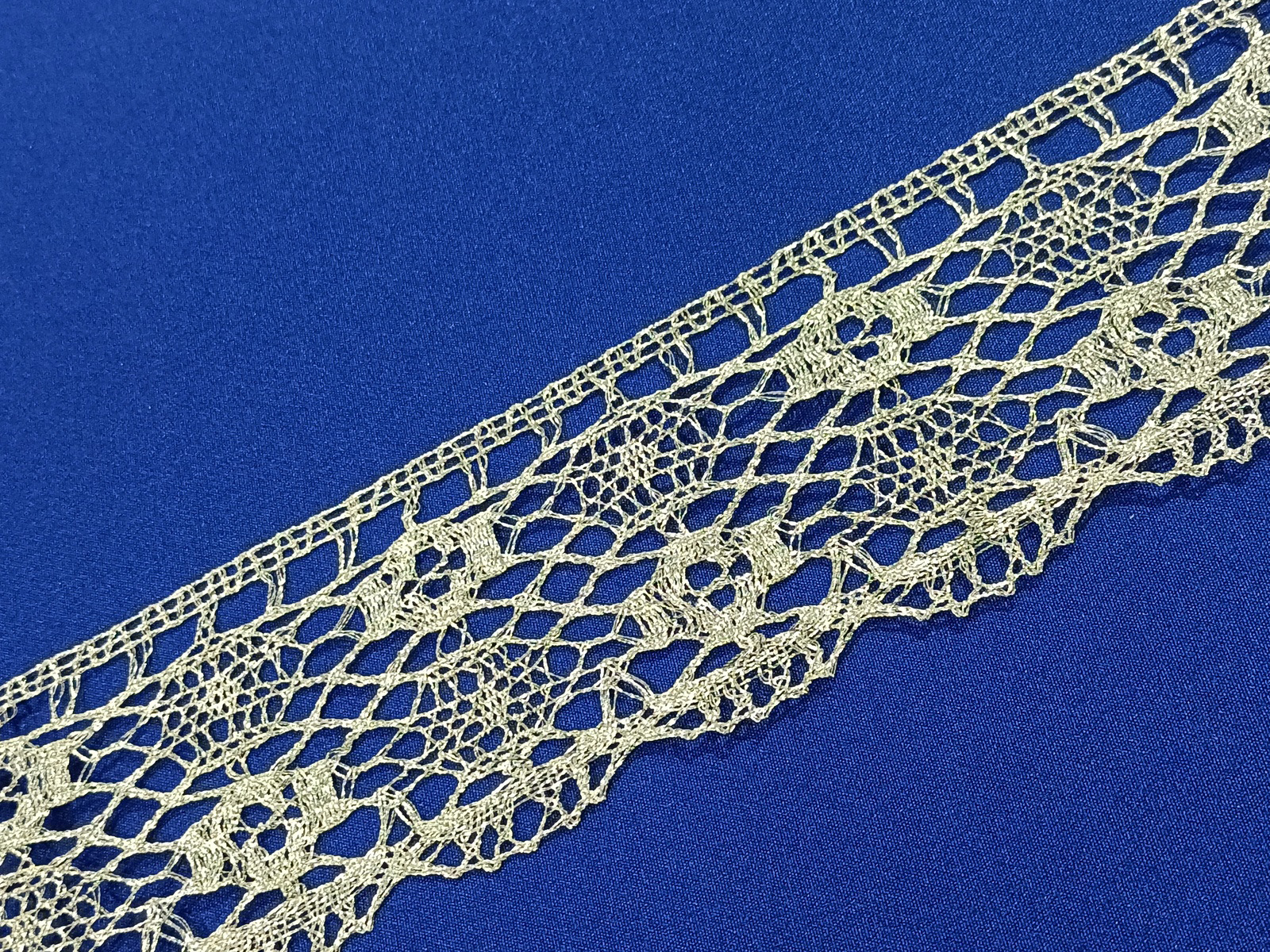 Puntilla Intervalo Flor Ondas Plata