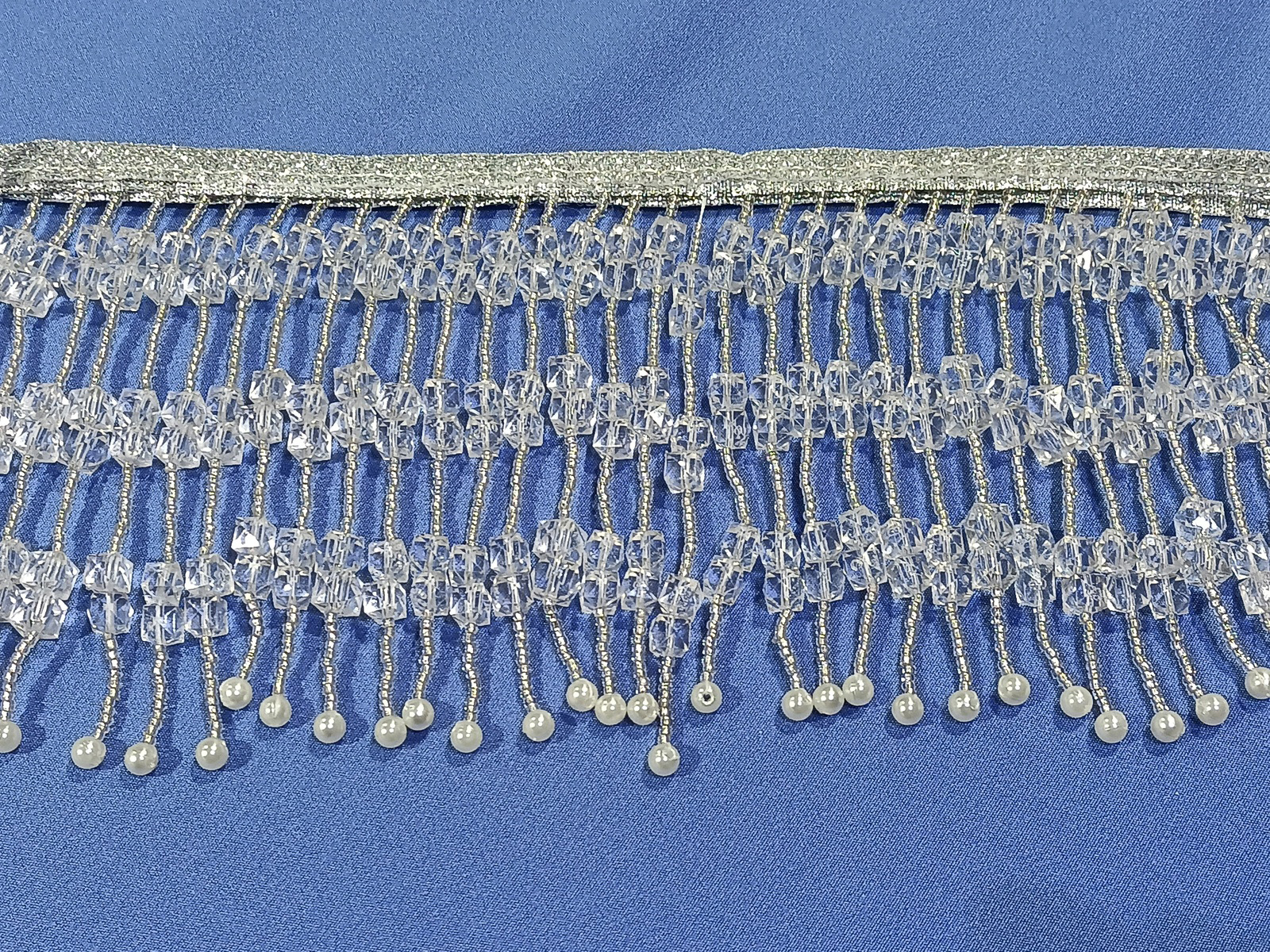 Fleco Rocalla Cristal Perla Nacar