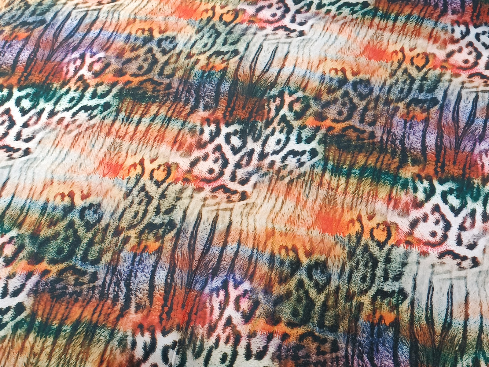 Saten Guepardo Multicolor