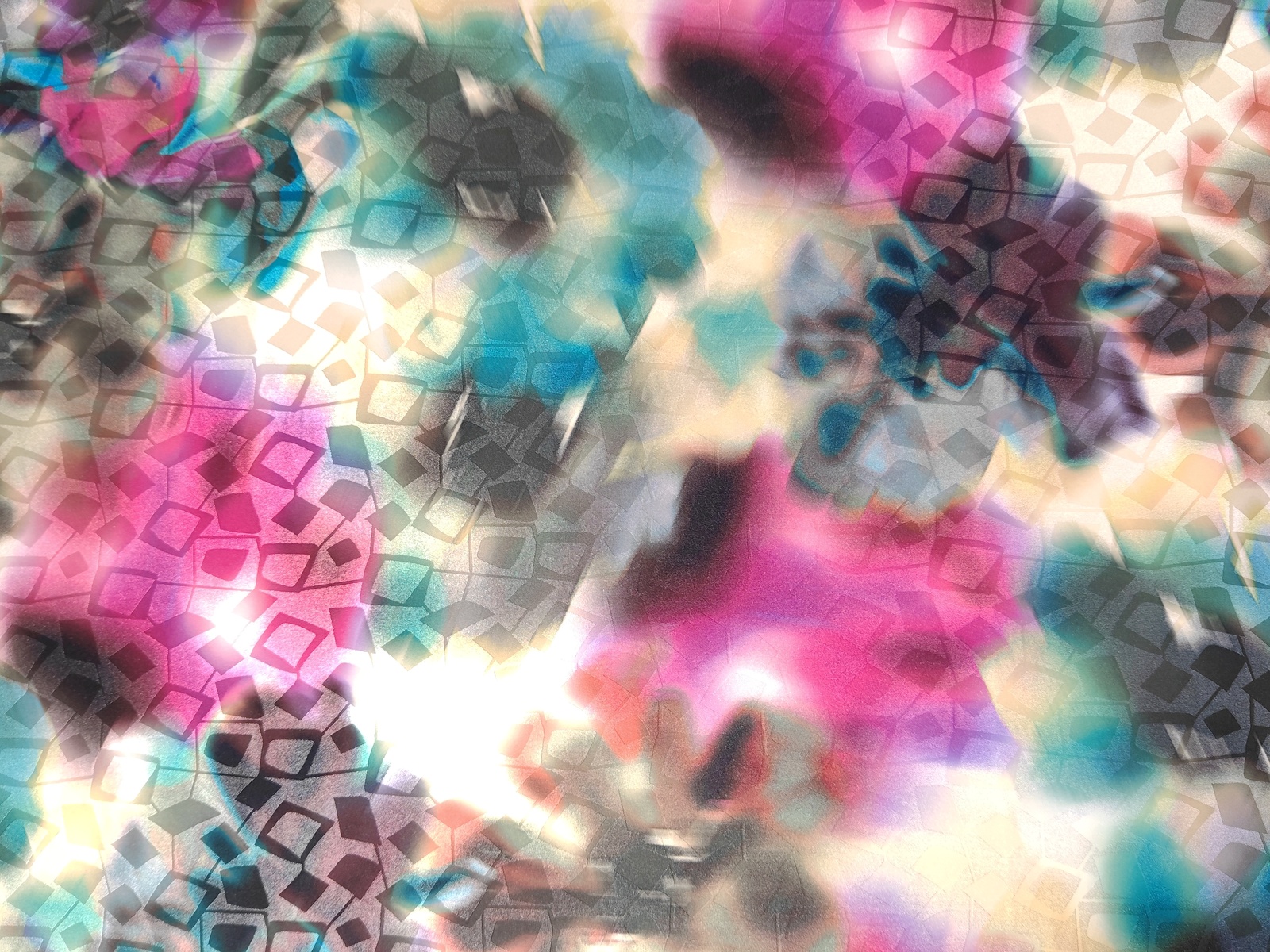 Saten Abstracto Diseño Metálico
