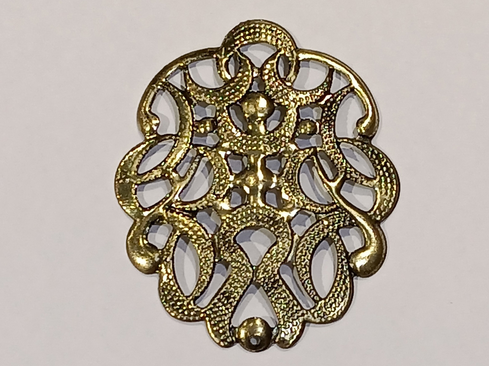 Chapa Heraldico Oro Envejecido