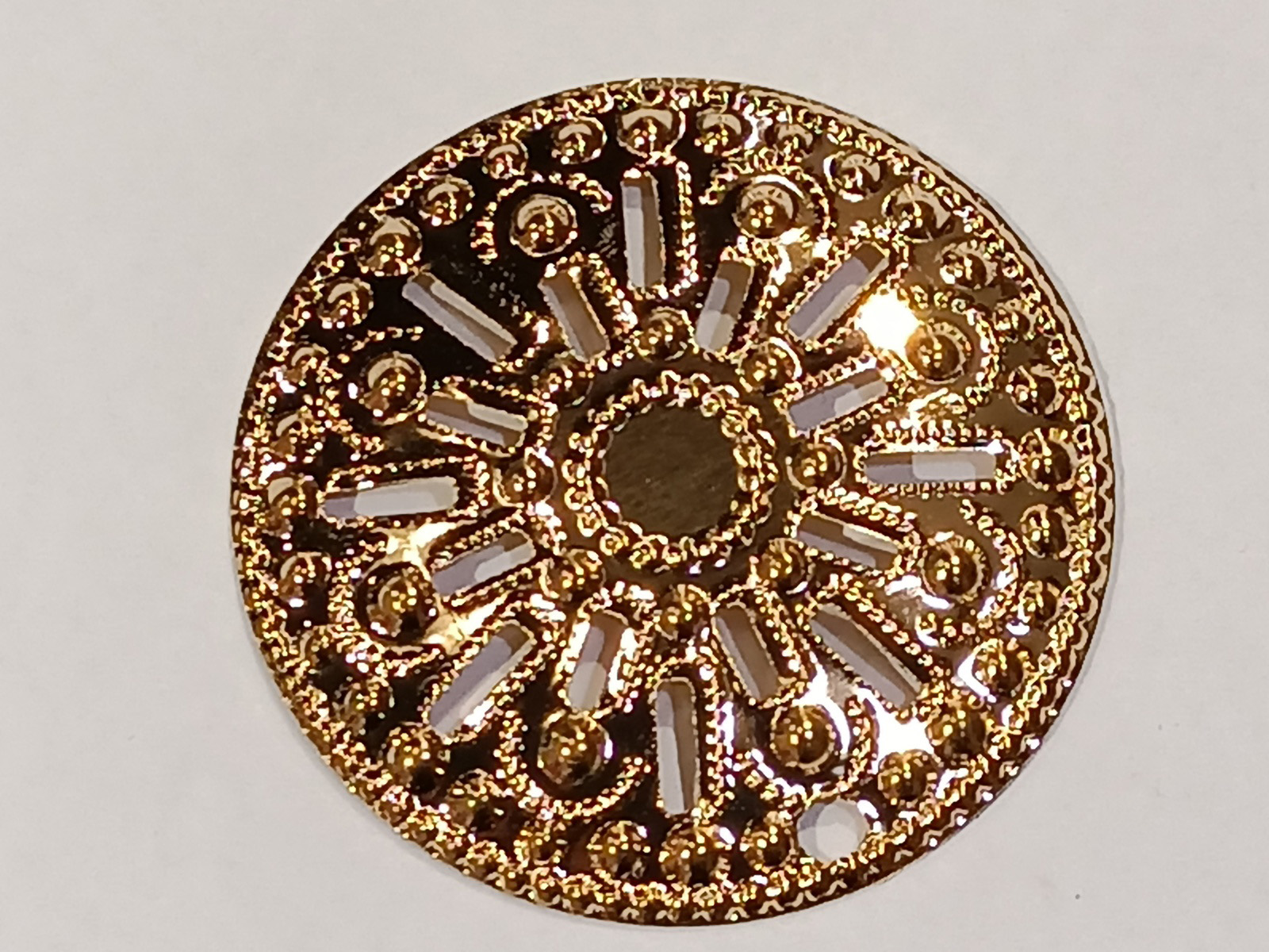 Chapa Escudo Oro
