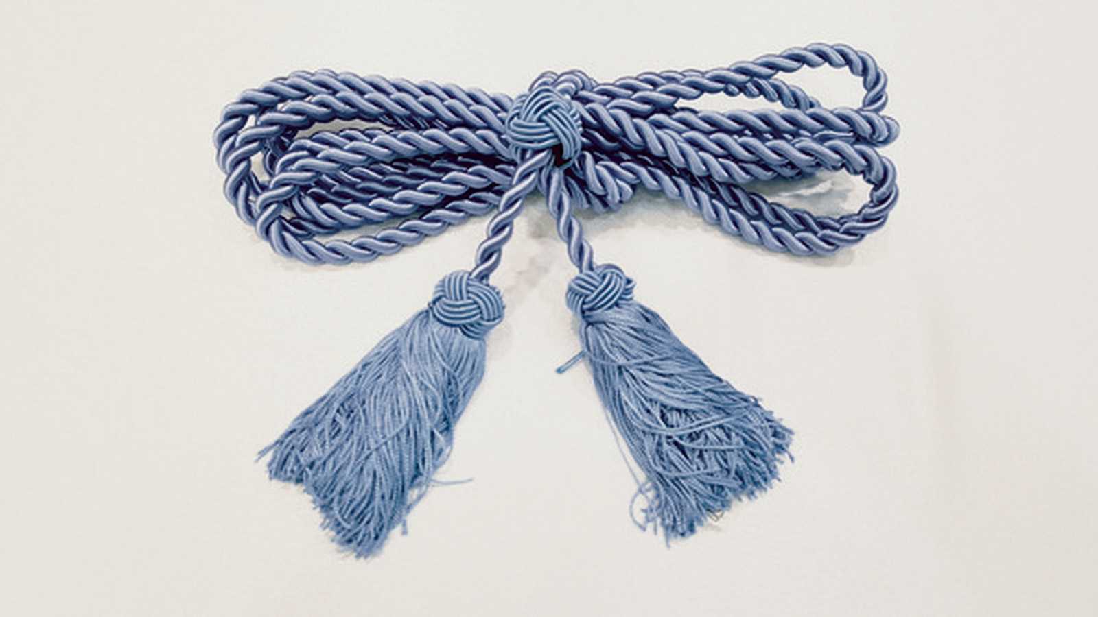 Cingulo Pequeño Azul Celeste 3,5 metros borla pequeña